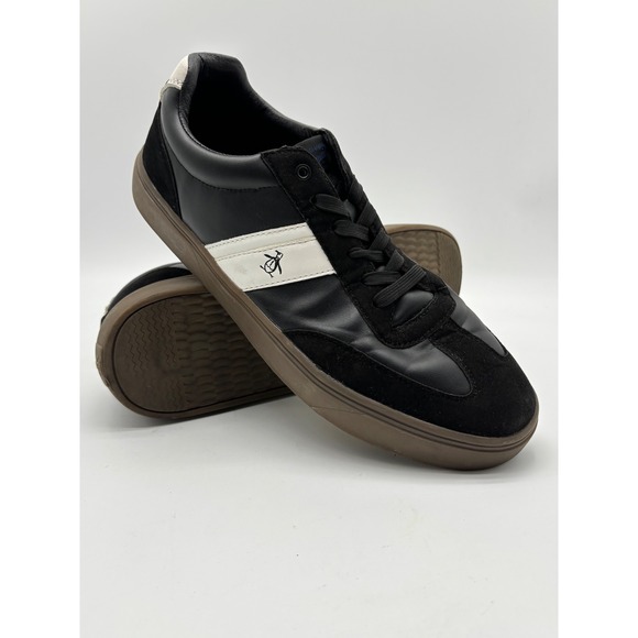 Original Penguin Other - Original Penguin Lyrs Mens Sneakers Black White Gum Sole PENA17F473C-1 Size 12